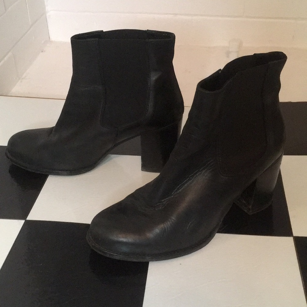 SUPER CUTE To Be Announced ankle boots. 3” heel